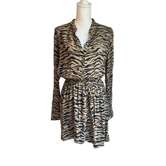 Zadig & Voltaire Women's Animal Print Dress Size Medium NWOT - Picture 1 of 6